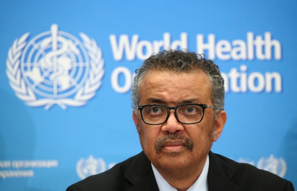 World Health Organization (WHO) Director-General Tedros Adhanom Ghebreyesus (Reuters Photo)